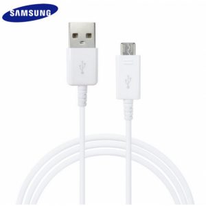 Dátový kábel Samsung EP-DG925UWE micro USB 1m biely originál