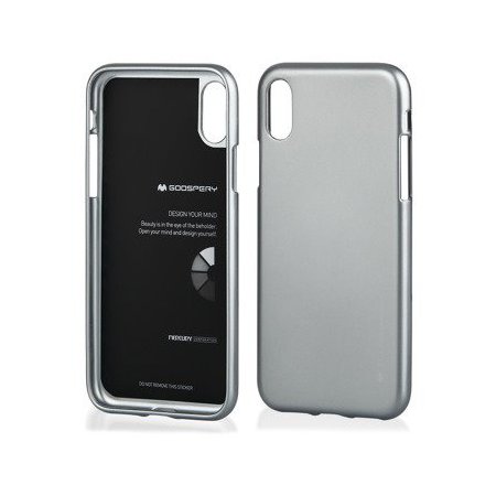Puzdro MERCURY i-Jelly iPhone XR šedé