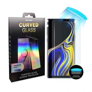 CURVED Glass ochranné tvrdené sklo – Liquid Glass UV – SAMSUNG Galaxy S8 #00000596