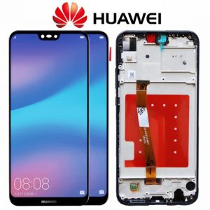 Huawei P20 Lite (ANE-L21) – LCD displej a dotyková plocha s rámom OEM čierny
