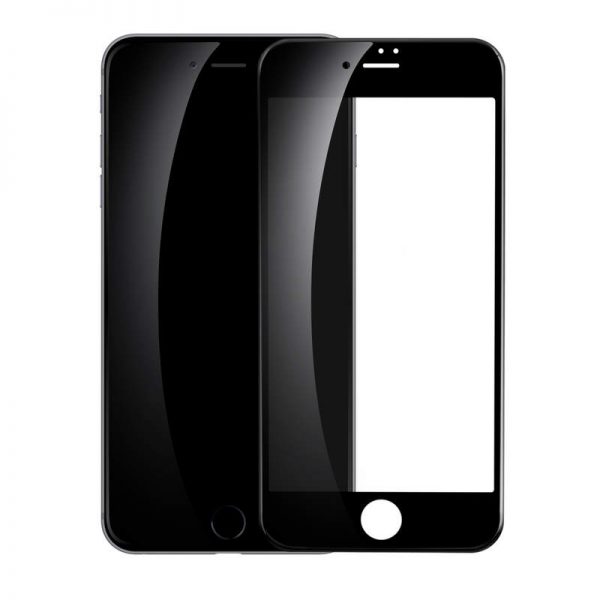 BASEUS 3D ochranné tvrdené sklo iPhone 7/8/SE 2020 čierne #00001219