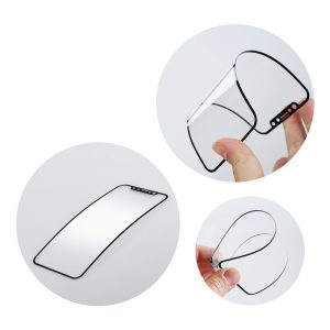 BestSuit Flexible Nano Glass 5D Full Glue keramické ochranné tvrdené sklo – iPhone  7/8 biele #00001896