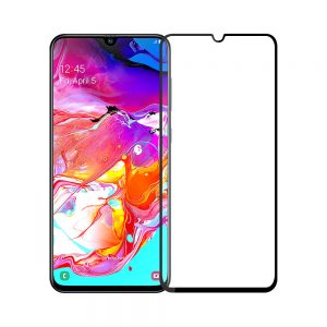 Smart Glass 5D ochranné tvrdené sklo - Samsung Galaxy A70 čierne #00001472