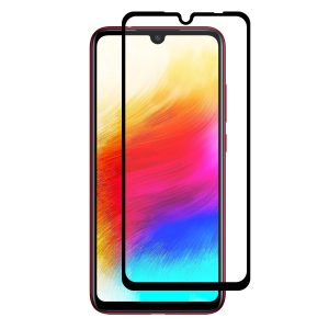 Smart Glass 5D ochranné tvrdené sklo - XIAOMI RedMi 7 čierne #00001476