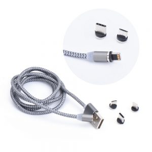 Dátový kábel magnetický 3 v 1 (Lightning/Micro USB/Type-C)