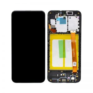 Samsung Galaxy A20e (A202F) – Originál LCD displej a dotyková plocha s rámom čierny (Service Pack)