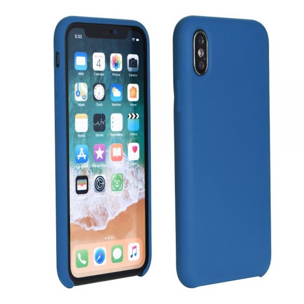 Puzdro Forcell SILICONE iPhone 11 Pro modré