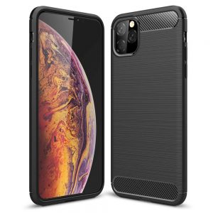Puzdro Forcell CARBON iPhone 11 Pro čierne