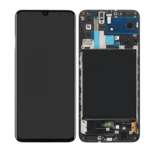 Samsung Galaxy A70 (A705F) – Originál LCD displej a dotyková plocha s rámom čierny (Service Pack)
