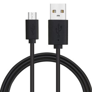 Dátový kábel Forcell USB – micro USB 1m čierny