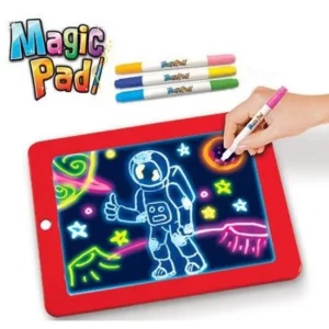 Magic Pad 3DX9 – Magická kresliaca tabuľa červená