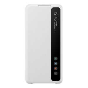 Knižkové puzdro Samsung EF-ZG985CWE Smart Clear View Cover Galaxy S20 Plus biele