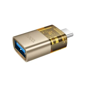 Redukcia HOCO UA36B OTG USB – Type C zlatá
