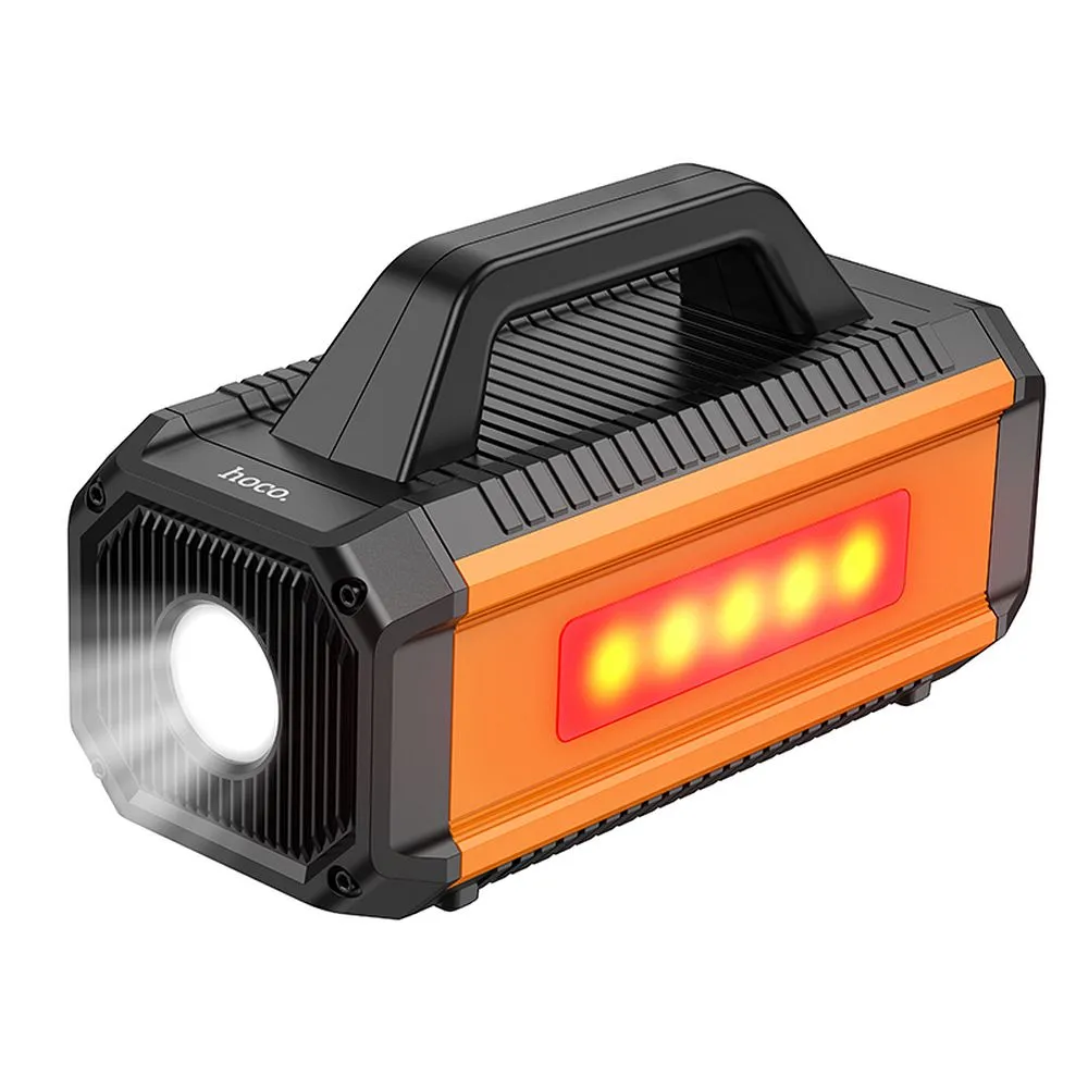 HOCO QS4 Car Tool Power Starter 10 000 mAh štartér s kompresorom do auta oranžovo-čierny – Obrázok 2
