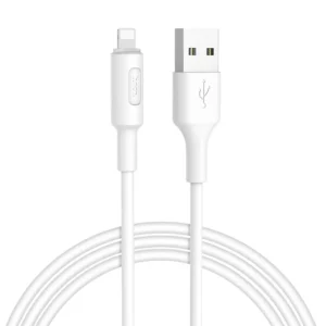 Dátový kábel HOCO Soarer X25 USB - Lightning 1m biely