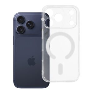 Puzdro Forcell Camera CLEAR Case 2mm MagSafe iPhone 17 Pro transparentné